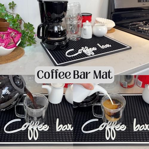 Coffee Bar Mat for Countertop (Coffee Bar Minimalist)