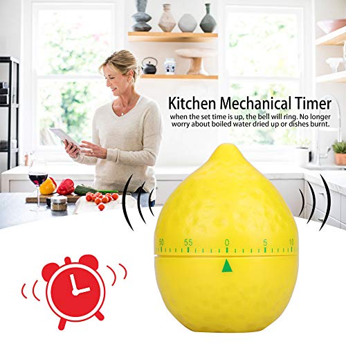 Lemon Mechanical Kitchen Timer
