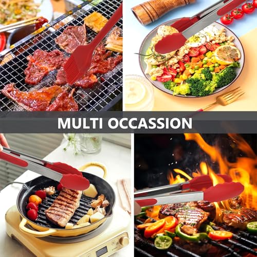 Kitchen Tongs (Red)