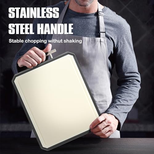 Stainless Steel Cutting Board Set of 2 for kitchen (SET of 2)