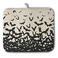 Halloween Bats Halloween Dish Drying Mat for Kitchen Counter 16x18 Inch Microfiber Absorbent Drying Mats Washable Dishes Drainer Mats Reusable Dish Rack Pad for Coffee Bar (Halloween Bats-b / 16" x 18")