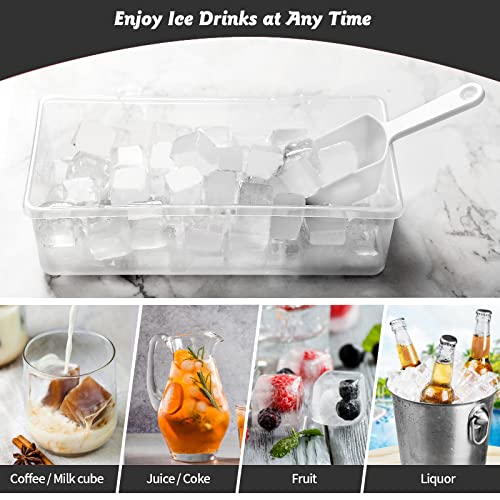 Silicone Ice Cube Tray with Leak (Deep Black)