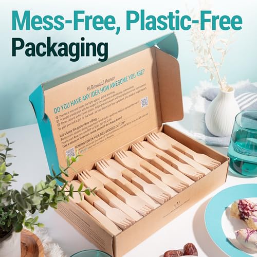 Disposable Wooden Forks (Fork Set)