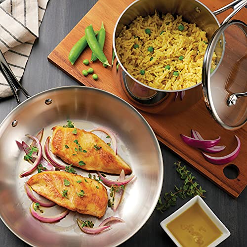 Boston Tri Ply Clad Stainless Steel 14 (Cookware Set / 14-Piece)