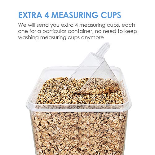6.5L Flour Sugar Storage Containers (Blue / 6.5L)