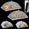Food Covers for Outside Mesh (2 Pack 40"X24" + 2 Pack 17"X17")