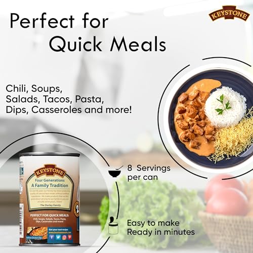 Meats All Natural Heat and Serve Canned Chicken 14.5 oz (Pack of 6)