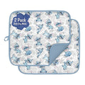Disney Stitch Dish Drying Mat for Kitchen Counter (16" x 18" / Stitch (Light Blue))