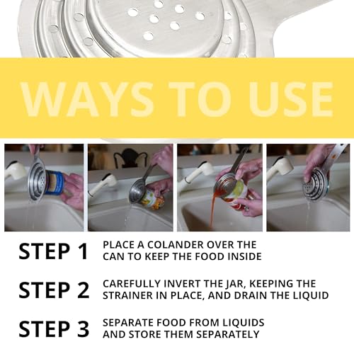 Universal Can Colander Stainless Steel