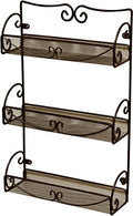 3 Tier Wall Mounted Hanging Spice Rack (1-Pack)