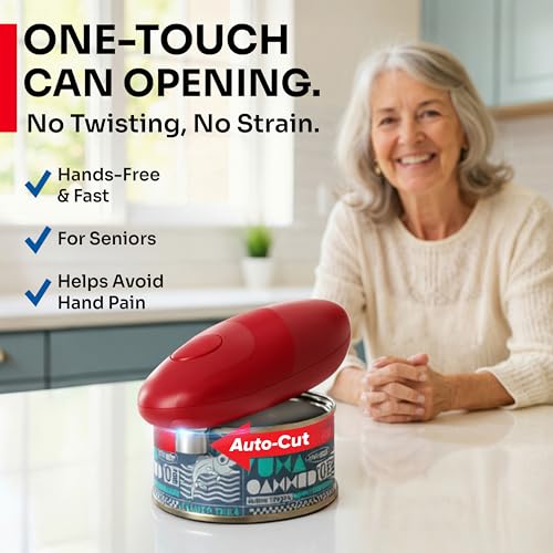 SmoothEdge Auto Can Opener Electric (Red)