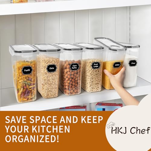 Cereal Containers Storage Set (6 Pack)