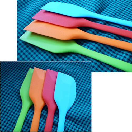 4Pcs Silicone Spatulas (Small)