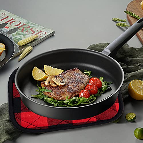 4 Pack Pot Holders for Kitchen Clearance (Black&red / 4 pack)
