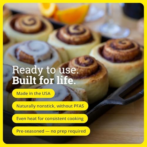 Pre Seasoned Cast Iron Baking Pan