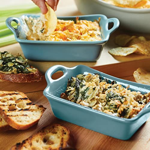 Ceramics Au Gratin Set (Agave Blue)