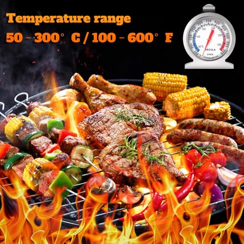 Stainless Steel Oven Thermometer 50 (1 Pack)
