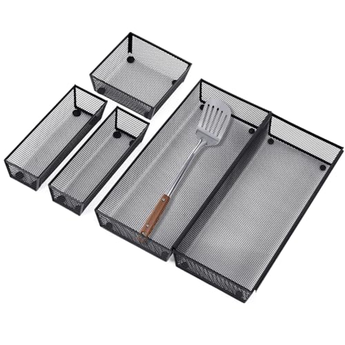 Drawer Organizer (Black-5L pack)
