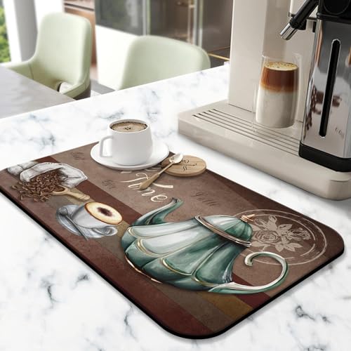 Coffee Bar Mat (Coffee-13 / 19" x 12")