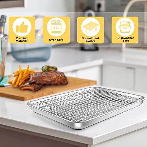 12.5” Baking Sheet Pan with Rack (12.5")