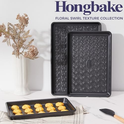 Nonstick Baking Sheet Pan Set of 3 (Graphite Gray)