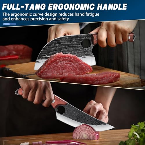 3PCS Meat Knife Set (3 Set Meat Cleaver)