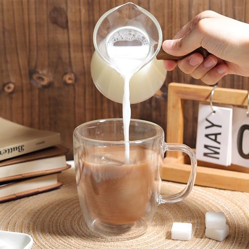 6 oz Glass Measuring Cup with Double Spouts (6 Oz Dual Spouts Clear Measuring Cup)