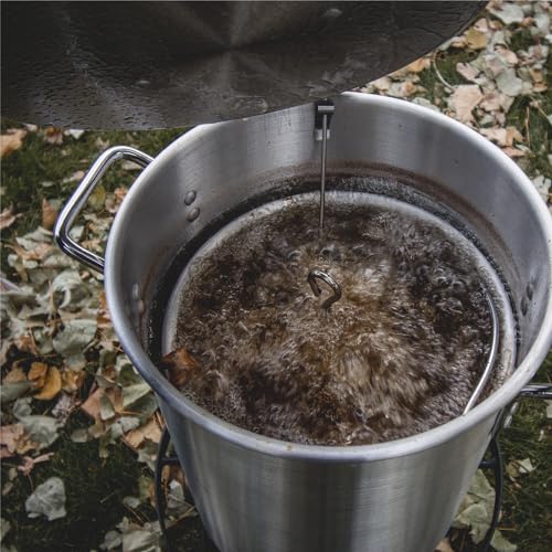 GasOne Stainless Steel Stockpot with Basket (53 Quarts)