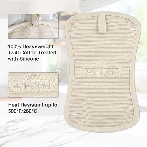 Premium Pot Holder & Hot Pad (Almond / 1 Pack)
