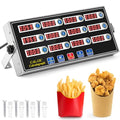 1 Pack Commercial Digital Kitchen Timer for Cooking (12 Channel)