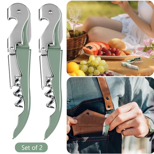 2 Pack Wine Opener (Army Green)