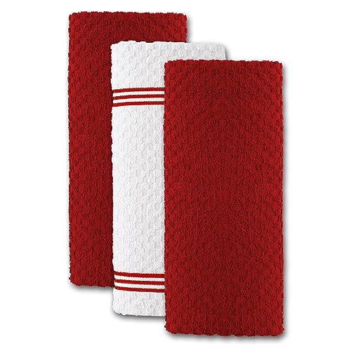 Kitchen Towels (Passionate Red / 15 x 25)