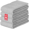 100% Cotton Kitchen Towels 15x25 in (Gray)