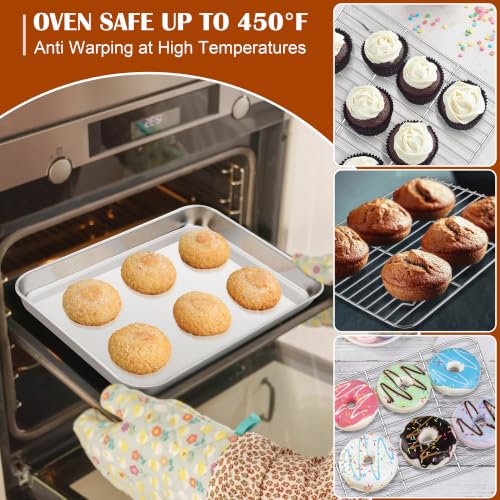 Small Baking Sheet with Wire Rack (10.5''x8.3'')