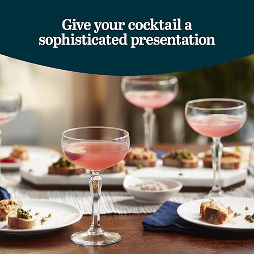 Capone Coupe Cocktail Glasses (Capone Speakeasy 4)