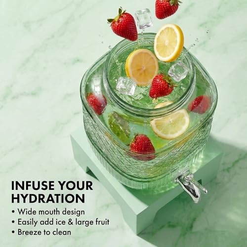 Beverage Dispenser 1 Gallon (Green)