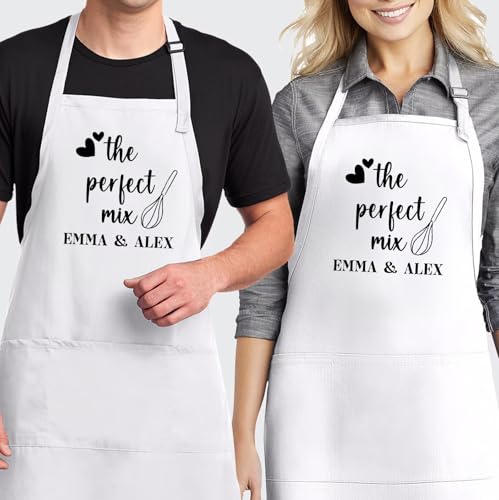 Custom Family Matching Aprons for Dad (Style 2)