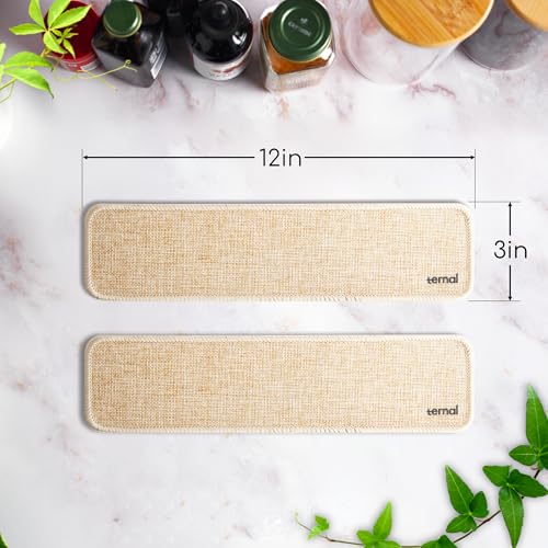Harvest Burlap Coffee Bar Mats (3 in x 12 in)