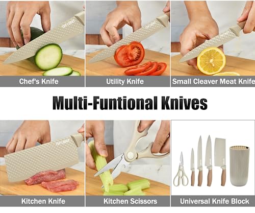 Knife Set Wiztoynia 6 (Khaki)