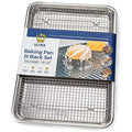 Aluminum Baking Sheet with Cooling Rack Set (Half Sheet (Value Pack))