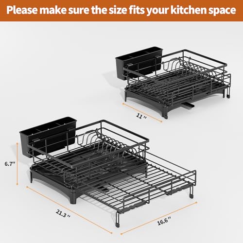 Dish Drying Rack (Black)
