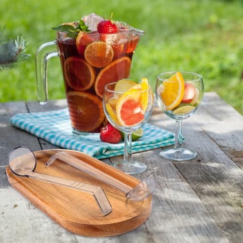 20 Pack 1oz Plastic Small Ladle
