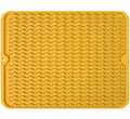 Silicone Dish Drying Mat (Yellow / 14" x 11")