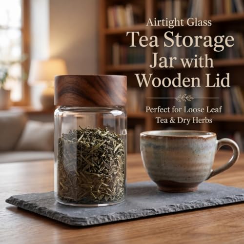 6 Fl Oz Small Glass Jar with Wood Lid (F-lucency / 6 fl oz)