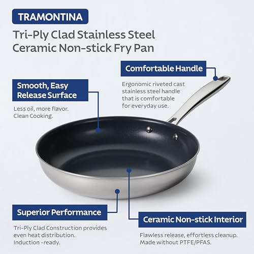 Signature 10 Inch Tri (FRY PAN (Ceramic) / 10-Inch)