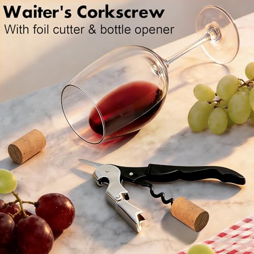 3PCS Can Opener Manual & Bottle Opener & Wine Opener