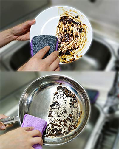 Dish Sponges Kitchen (Small Thick (Pack of 8))
