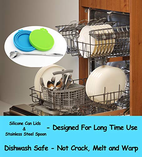 Pet Food Can Lids (Blue/Green 2)