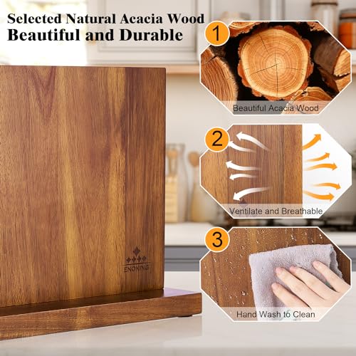 Extra Large Magnetic Knife Block (15 x 9 Inches)