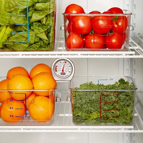 Thermometer Classic Large Mechanical Dial (Refrigerator Thermometer)